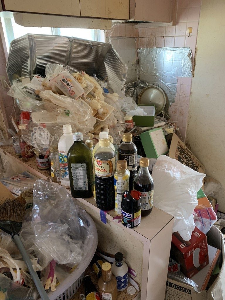 【日南市】大量の家庭ごみの回収とハウスクリーニング☆お部屋が見違えるほど綺麗になりお喜びいただけました!