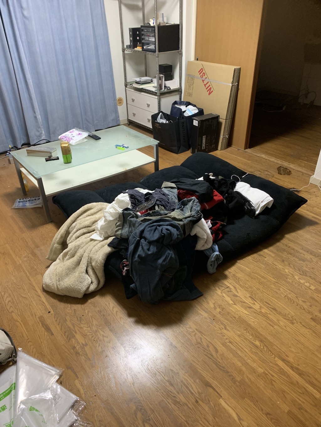 【常陸太田市】ゴミ屋敷状態になっているお部屋の不用品回収☆希望通りの時間での回収と迅速な作業にご満足いただけました!