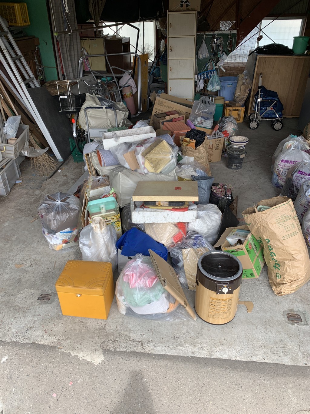 【伊賀市】軽トラック1台分の出張不用品回収・処分ご依頼