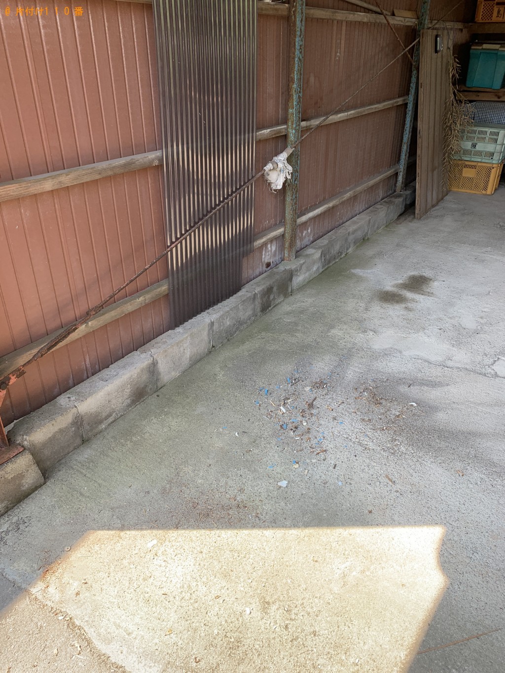 【真岡市】軽トラック1台程度の出張不用品回収・処分ご依頼