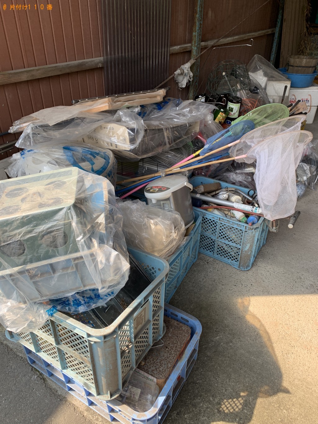 【真岡市】軽トラック1台程度の出張不用品回収・処分ご依頼