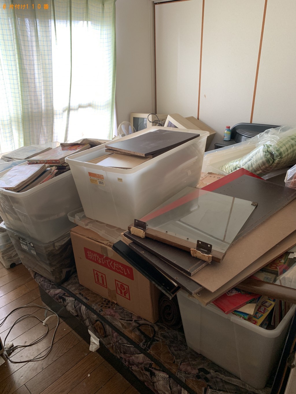 【那須塩原市】2t1台分の出張不用品回収・処分ご依頼 お客様の声