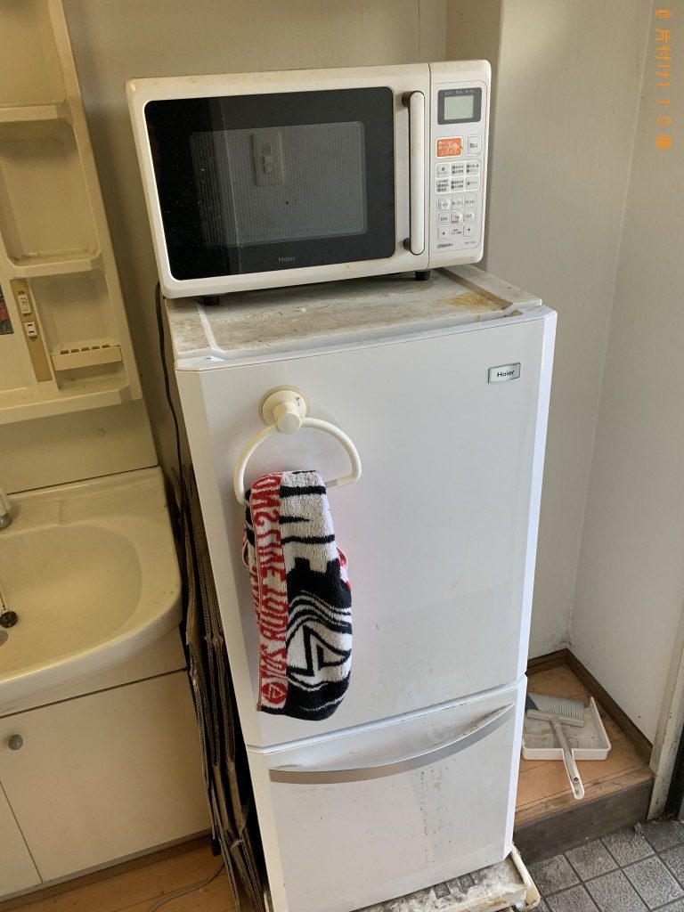 【都城市立野町】冷蔵庫、洗濯機、電子レンジの回収・処分ご依頼