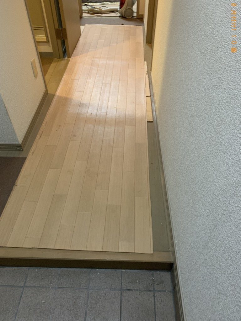 【坂東市】食器棚、キャットタワー、ハンガーラック等の回収・処分