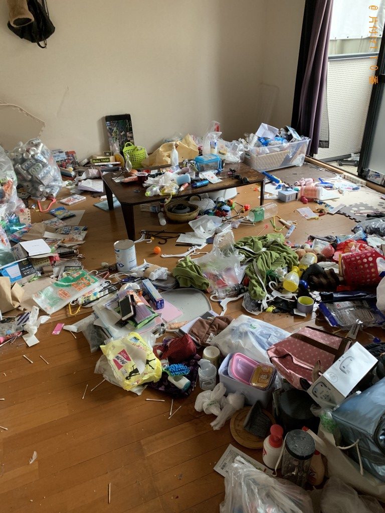 【宮崎市】ローテーブル、ソファー、分別なし家庭ごみの回収・処分