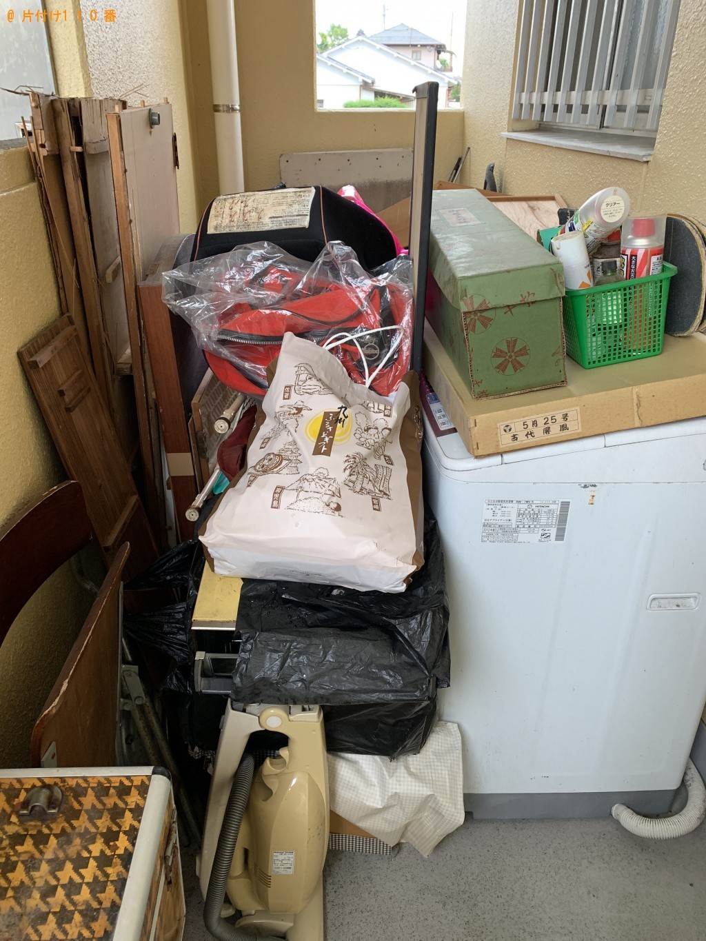 【宮崎市】ブラウン管テレビ、洗濯機等の回収・処分ご依頼