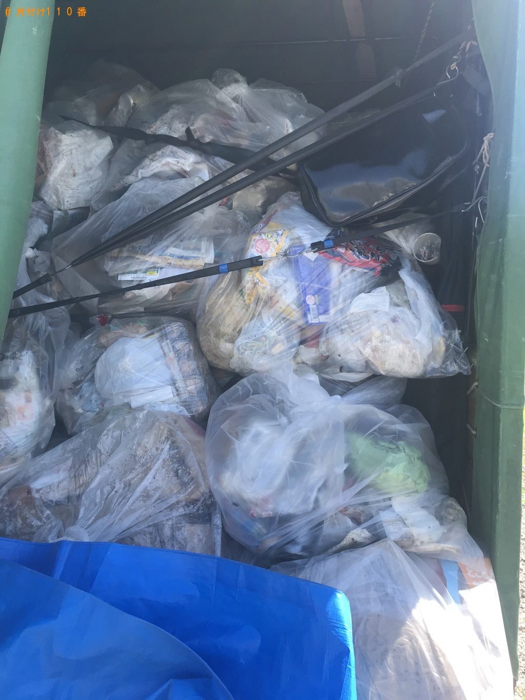 【美濃加茂市】2ｔトラック1台分の混在ゴミの回収・処分　お客様の声